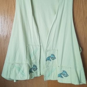 Blue Fish Vest 2x